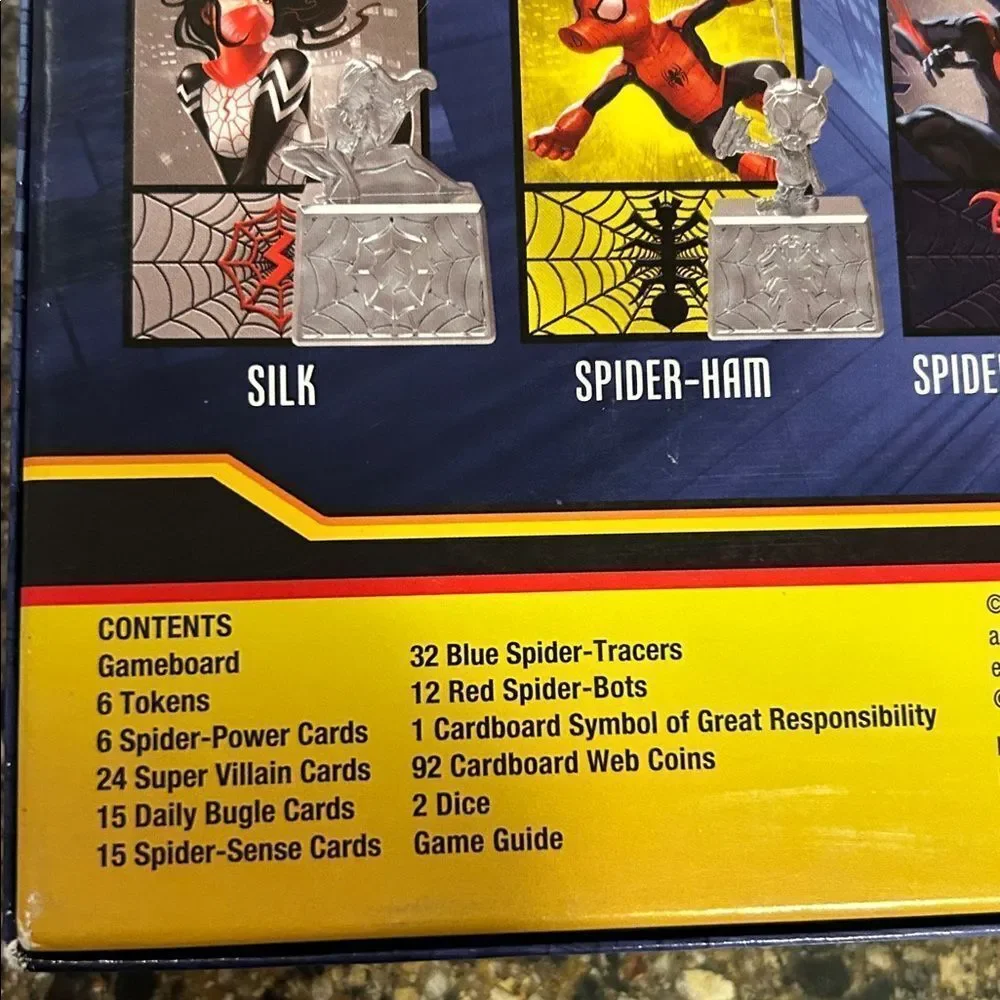 NEW Unopened Collectors Edition Hasbro Marvel Spider-Man Monopoly Game
